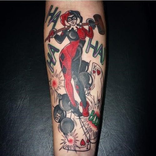 49+ Harley quinn tattoo Ideas [Best Designs] • Canadian Tattoos