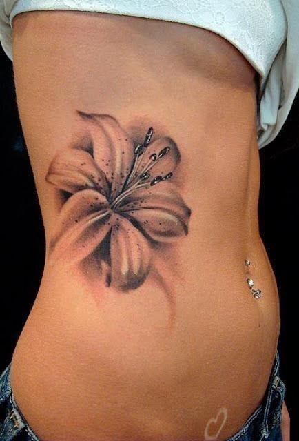 Hawaiian Flower Tattoos 1