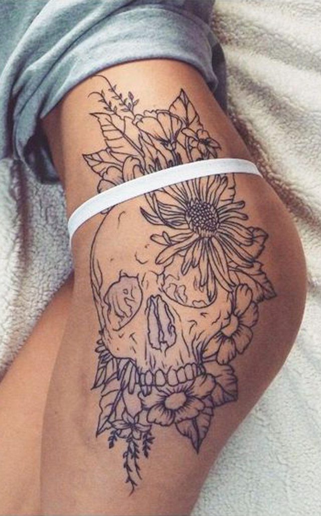 Hip Tattoos 22