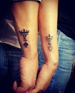 His and Her Tattoos Matching 240×300