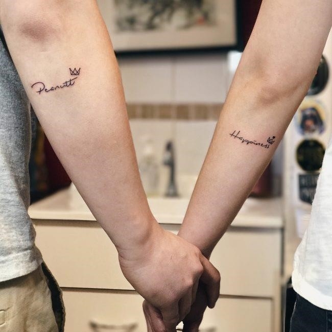 135 Fantastic His and Hers Tattoo with Deep Meaning  Psycho Tats