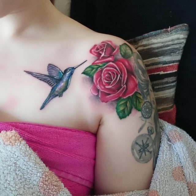 Hummingbird Tattoo  1