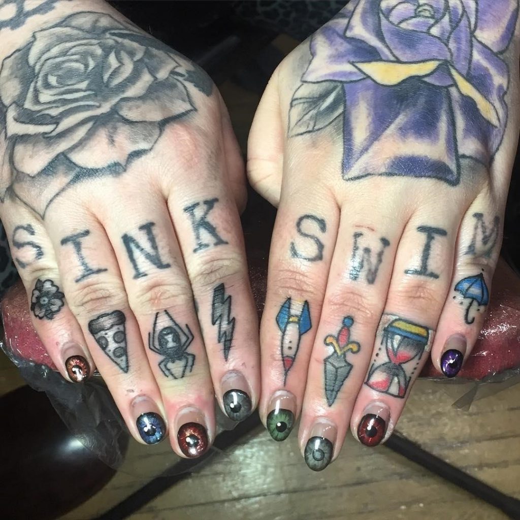 50+ knuckle tattoos Ideas [Best Designs] • Canadian Tattoos