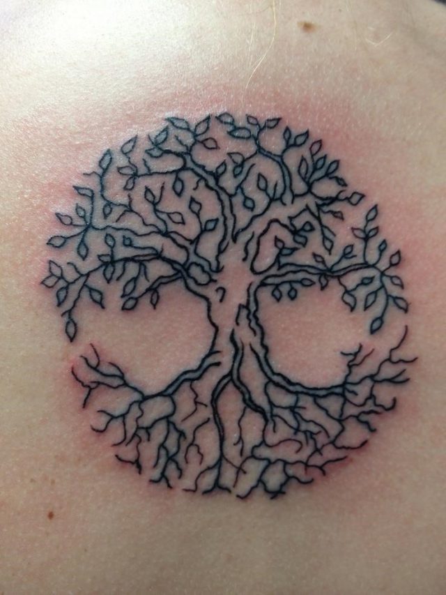 Impressive Tree Of Life Tattoo