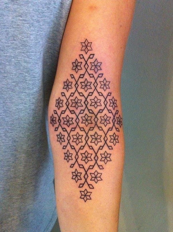 Innovative Inspired Geometric Tattoos 28