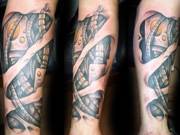 Insane mechanics tattoo Designs 7