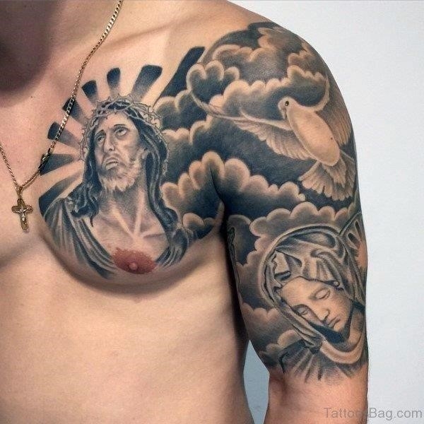 Jesus Christ Awesome Tattoo 600×600