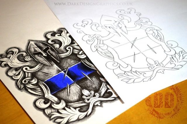 Law Enforcement Tattoo Design