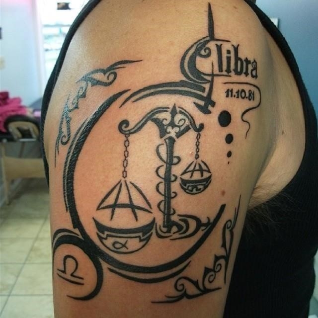 Libra tattoos  45