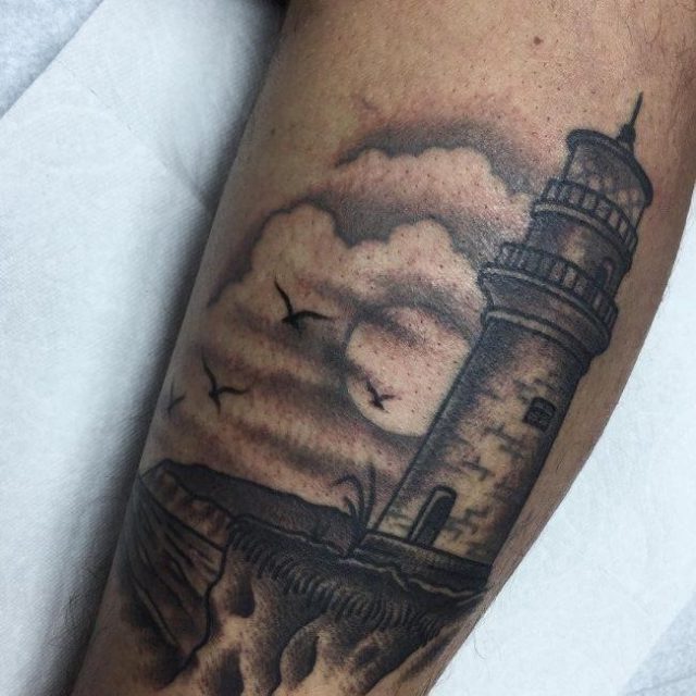 Lighthouse Tattoo 19 650×650