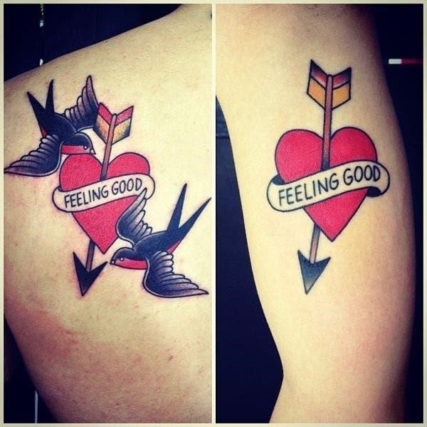 Love Tattoo Design for Couples