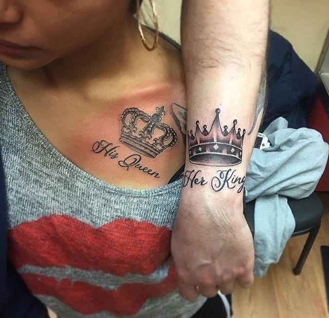 Matching His and Her Tattoos