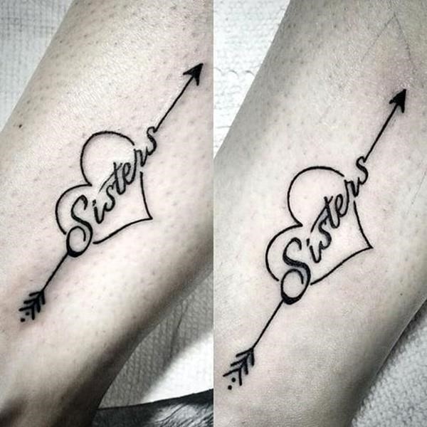Matching Sister Tattoo Designs 3