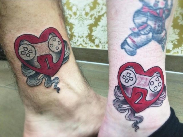 Matching Tattoo Ideas for Couples  15