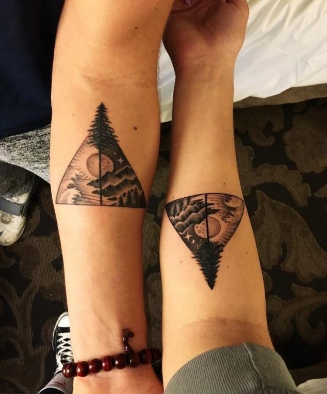 Matching Tattoos Brother and Sister