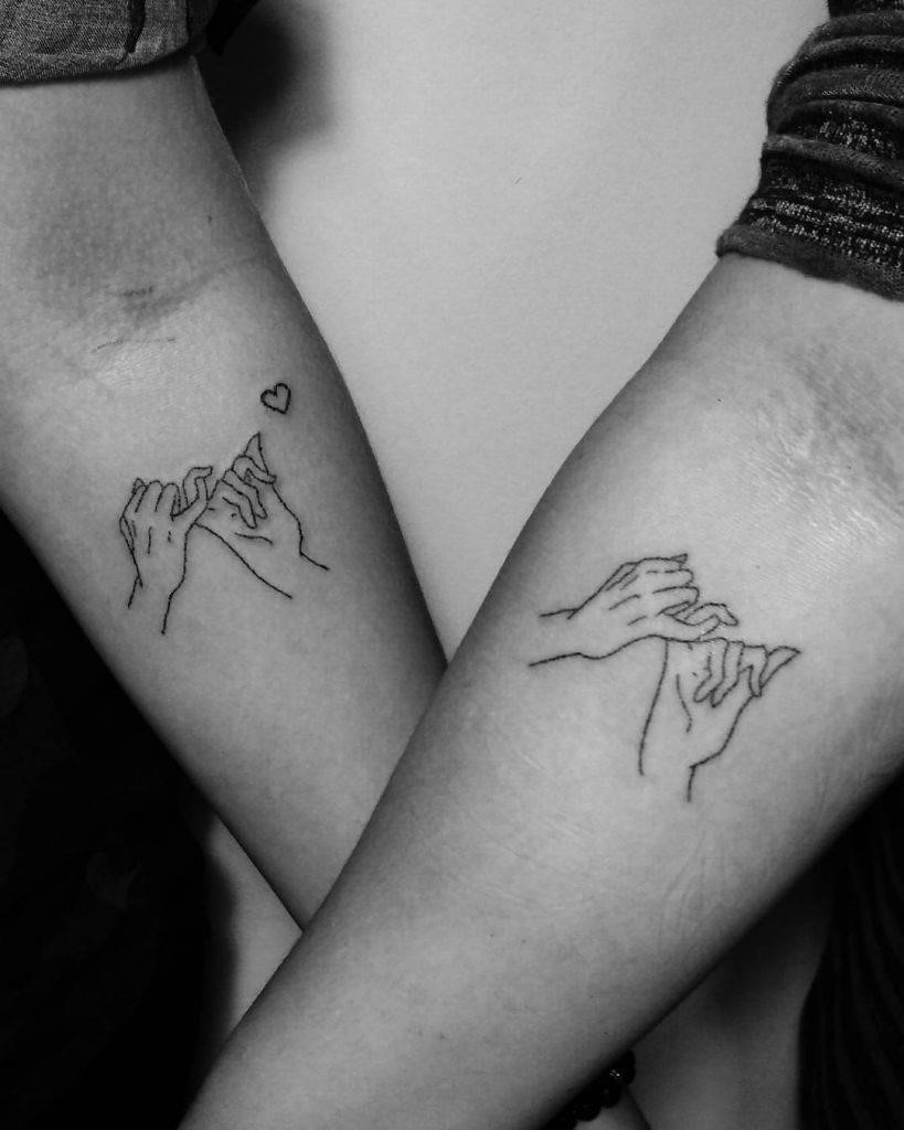 54 Favorite And Adorable Pinky Promise Tattoo Designs To Share