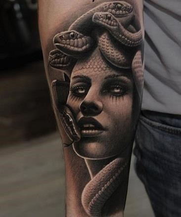 Medusa Greek Mythology Tattoo