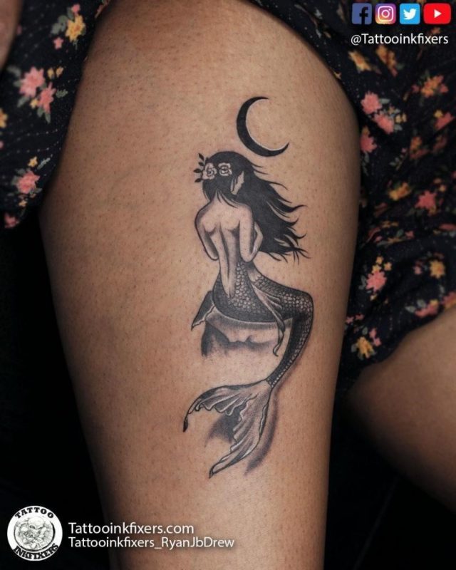 Mermaid Tattoo TattooInkFixers 819×1024