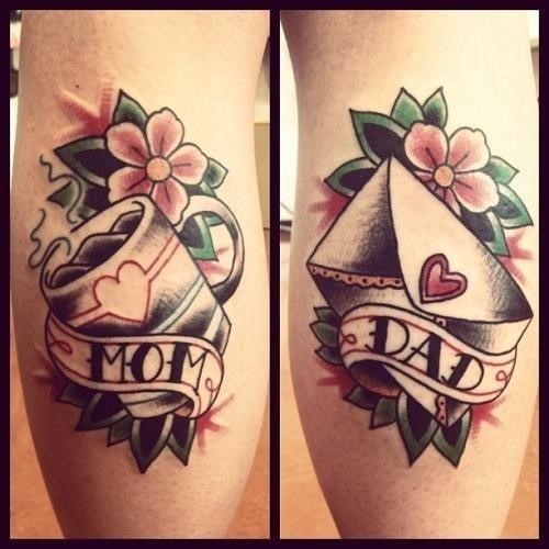 Mom and Dad Tattoo 5