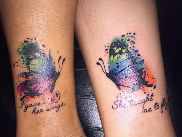 Mother Daughter Tattoo Design 10