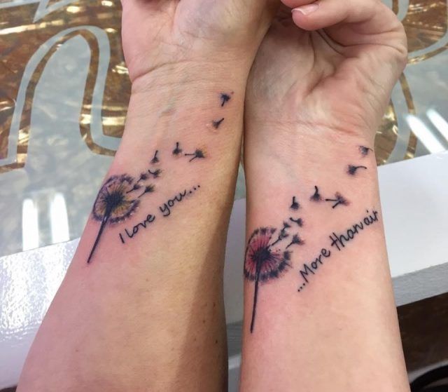 Mother Daughter Tattoo Design 11