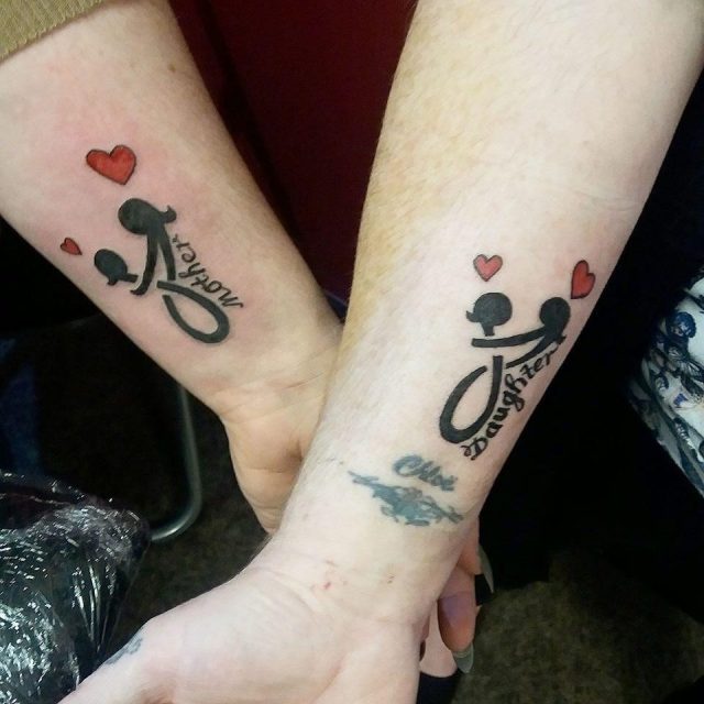 Mother Daughter Tattoo Design 20