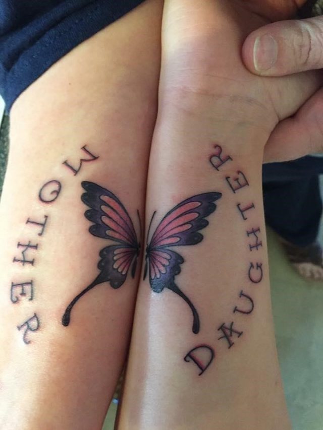 Mother Daughter Tattoo Design 36