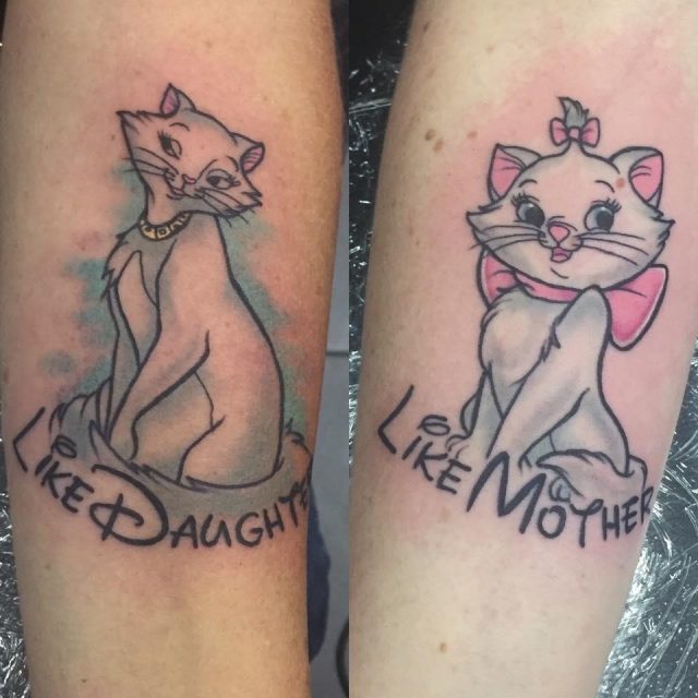 Mother Daughter Tattoo Design 4