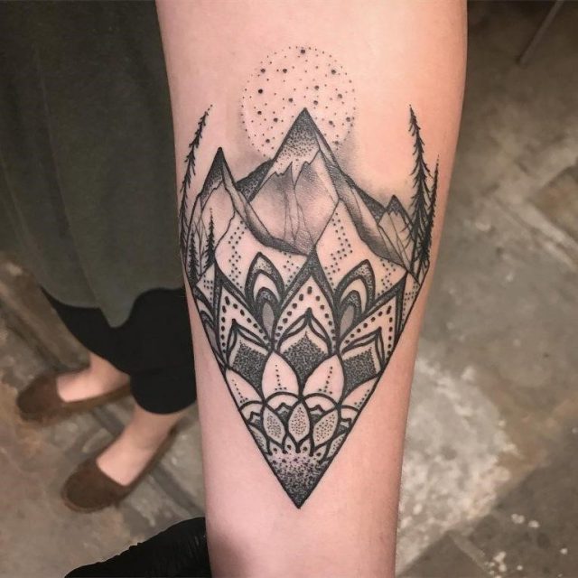 Mountain Tattoo 75 765×765