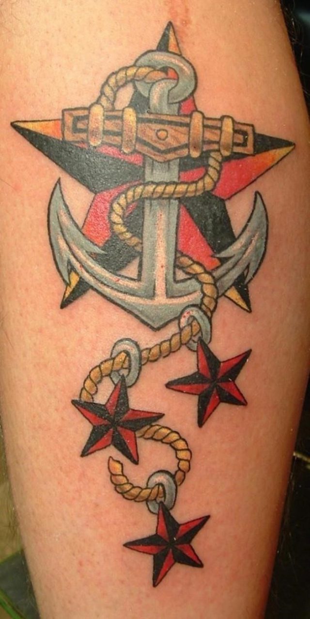 Navy Anchor Tattoos