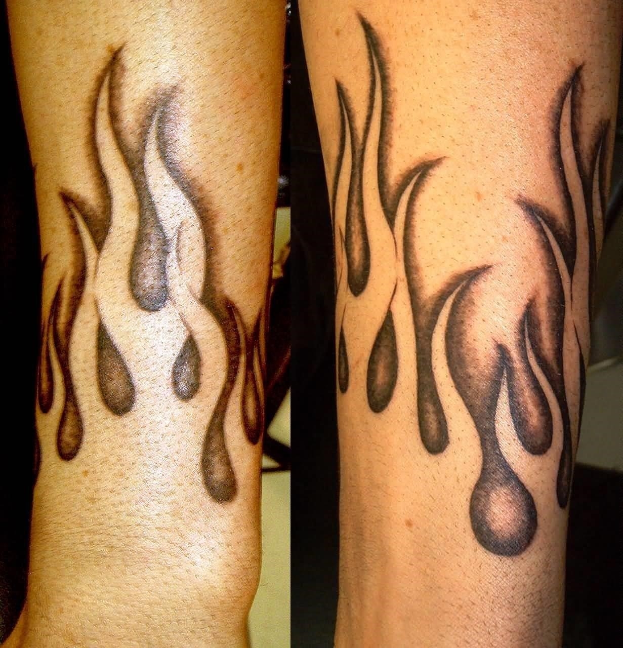 Pin by Trevis Stallard on Tattoos | Fire tattoo, Flame tattoos, Tattoo  sleeve designs