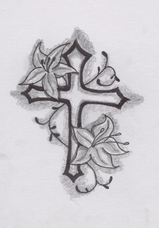 Nice Cross Tattoo Idea