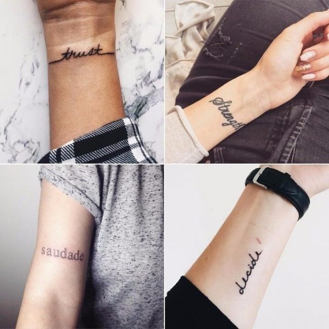 One Word Tattoos