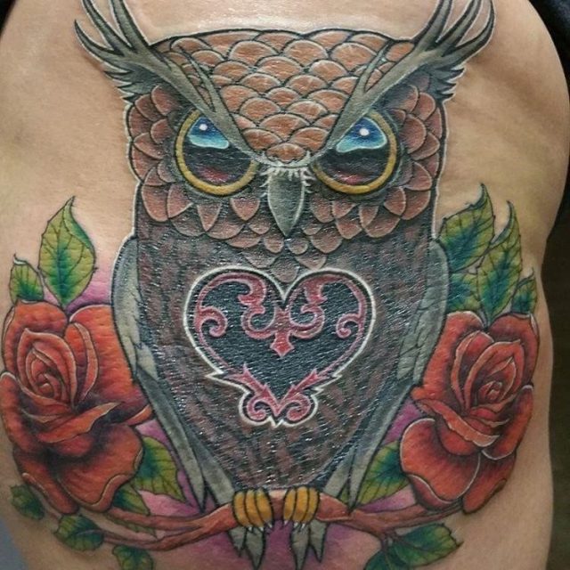 Owl Tattoo  8