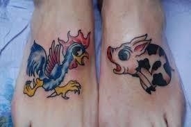 PIg and rooster