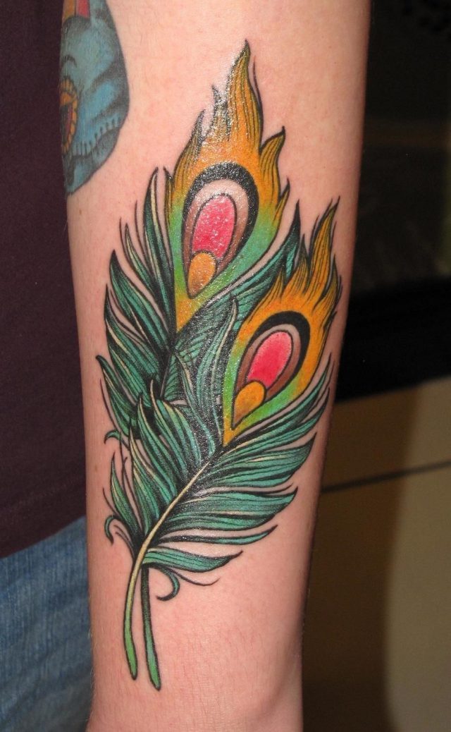 Peacock Feather Tattoo Designs1