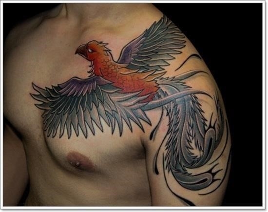 Phoenix Tattoo designs For Men 2