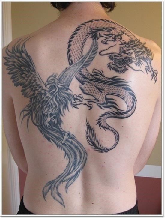 Phoenix Tattoo designs For Men 4