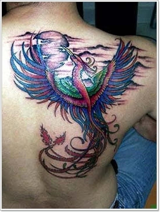 Phoenix Tattoo designs For Men 7