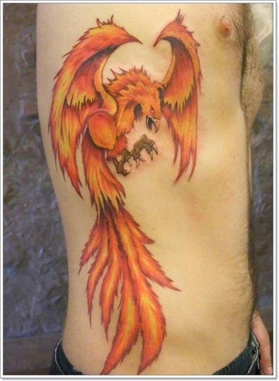Phoenix Tattoo designs For Men 8