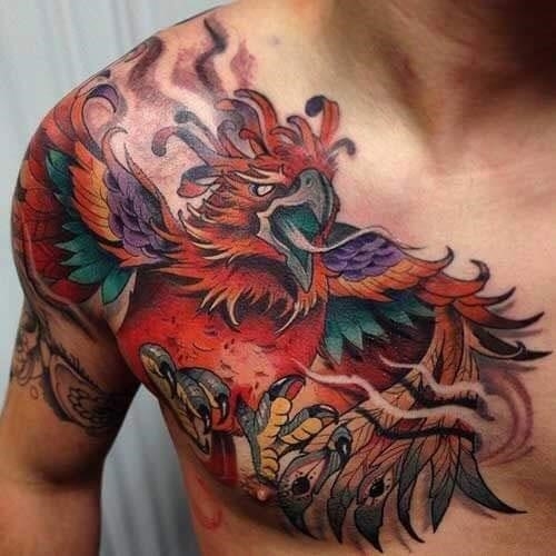 Phoenix Tattoos For Men