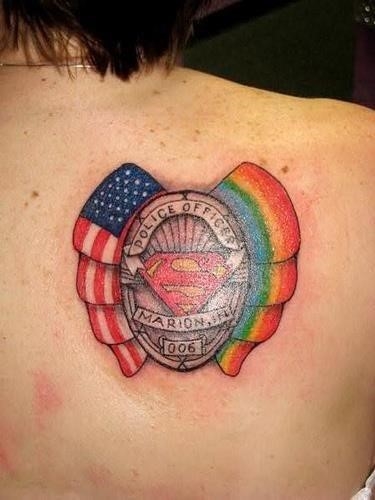 Police Tattoos for Women