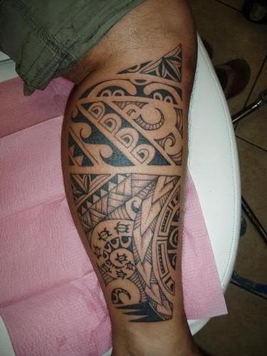 Polynesian Tribal Tattoos 8