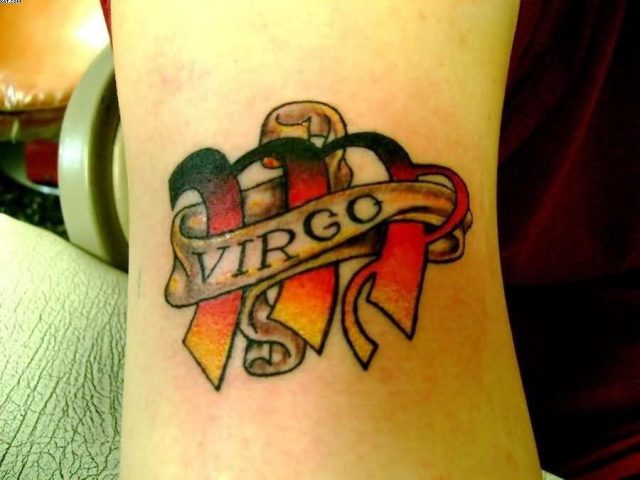 Popular Virgo Tattoo Picture