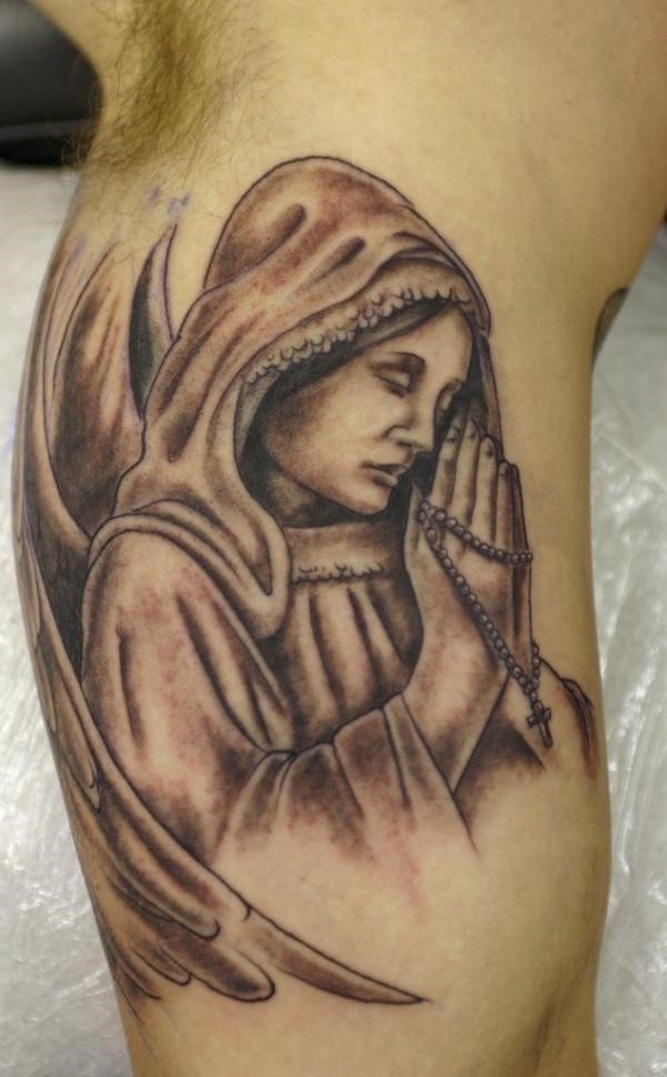 Praying Angel Tattoos