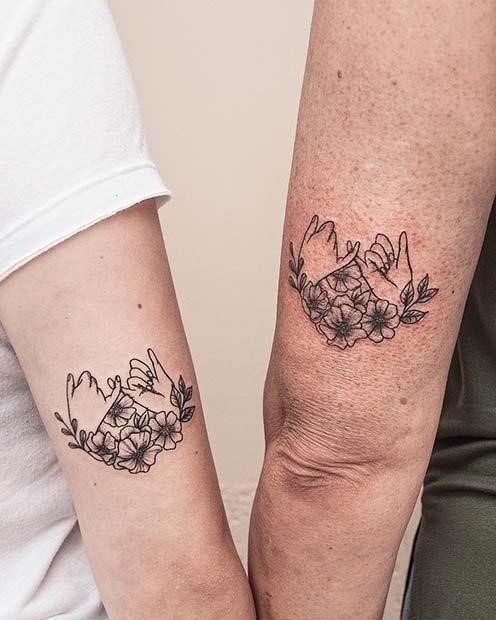 Quirky Pinky Promise Tattoos