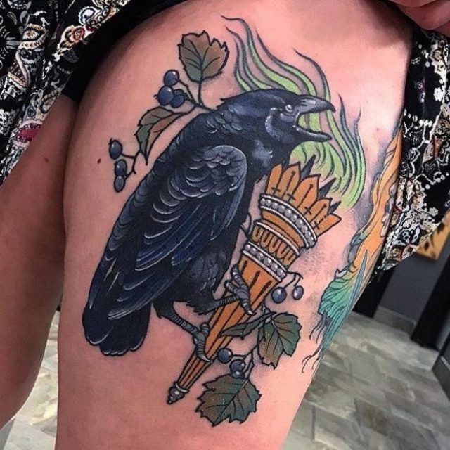 Raven tattoo  1 650×650