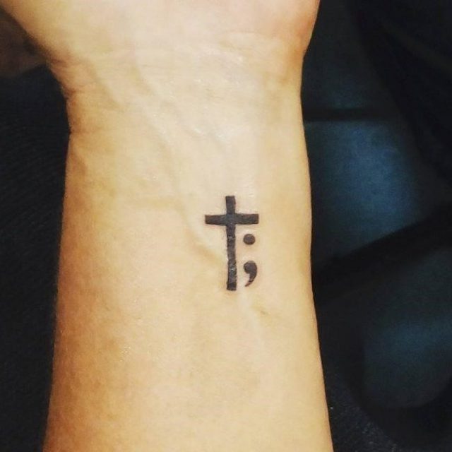 Semicolon Tattoo  1 650×650