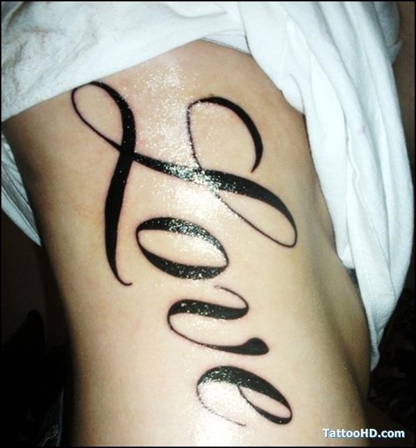 Shining Love Tattoo