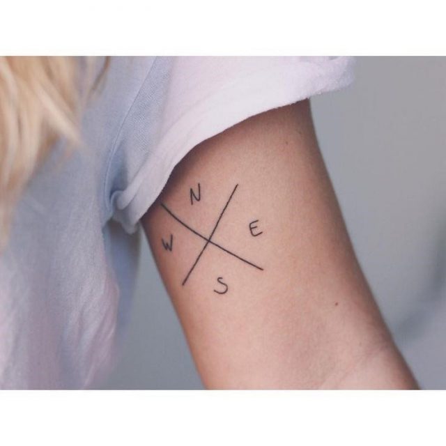 Simple Travel Tattoo Discover the Different Journeys